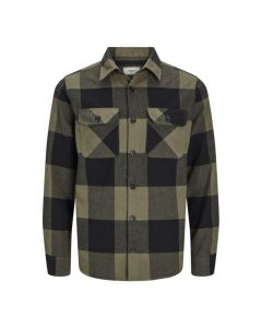 Produkt Dean Check Overshirt Dusty Olive | Size: S - 3XL | MOQ: 10