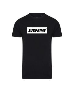 Subprime Block Tee Black | Sizes: S - XXL | MOQ: 12
