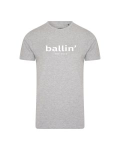 Ballin - Basic Shirt Grey | Sizes: S - XXL | MOQ: 12