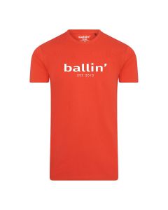 Ballin - Basic Shirt Red | Sizes: S - XXL | MOQ: 12